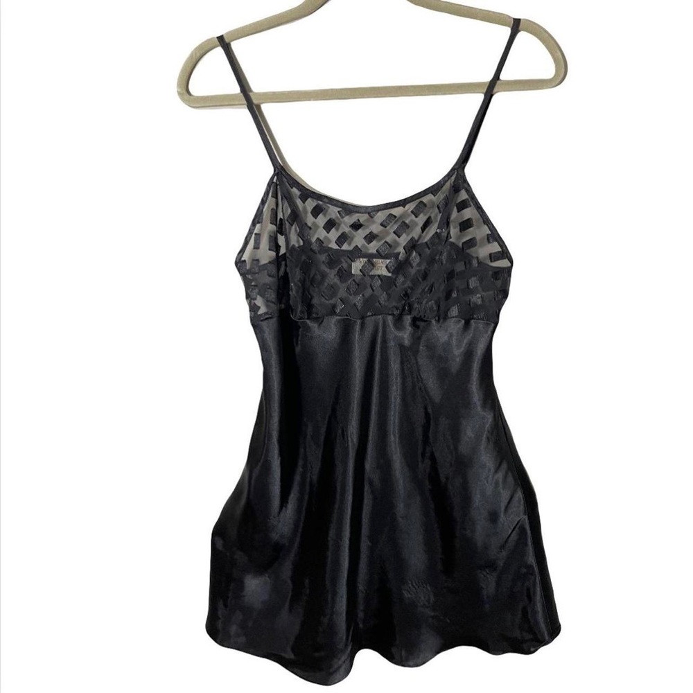 Victoria’s Secret Gold Label Black Slip Dress